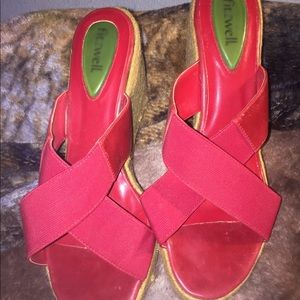 Red wedges